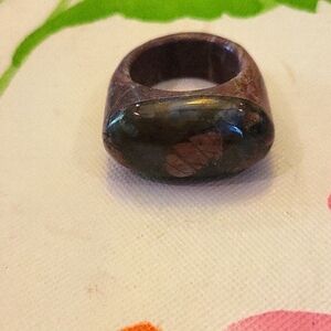 Agate Ring Size 9.5